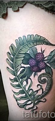 Hűvös páfrány tetoválás a fotón - egy cikk a tetoválás 44 jelentéséről