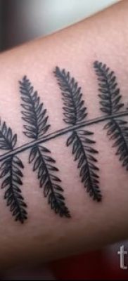 Hűvös páfrány tetoválás a fotón - egy cikk a tetoválás 40 jelentéséről