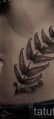 Hűvös páfrány tetoválás a fotón - egy cikk a tetoválás 30 jelentéséről