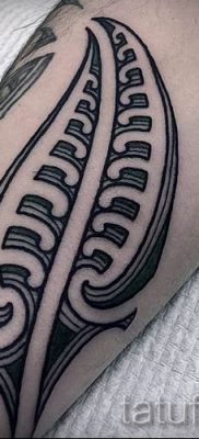 Hűvös páfránytetoválás a fotón - egy cikk a tetoválás jelentéséről 23