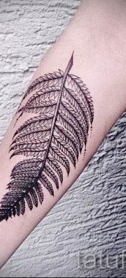 Hűvös páfrány tetoválás a fotón - egy cikk a tetoválás jelentéséről 17