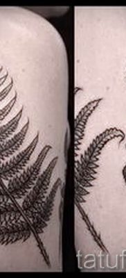 Hűvös páfránytetoválás a fotón - egy cikk a tetoválás jelentéséről 9