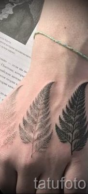 Hűvös páfránytetoválás a fotón - egy cikk a tetoválás jelentéséről 4