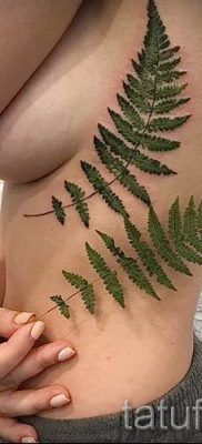 Hűvös páfránytetoválás a fotón - egy cikk a tetoválás jelentéséről 3