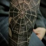pókháló tetoválás a térdén 6