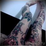 pókháló tetoválás a lábán 4