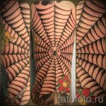 pókháló tetoválás a lábán 5