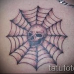 pókháló tetoválás a mellkason 5