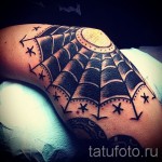 pókháló tetoválás a térdén 4