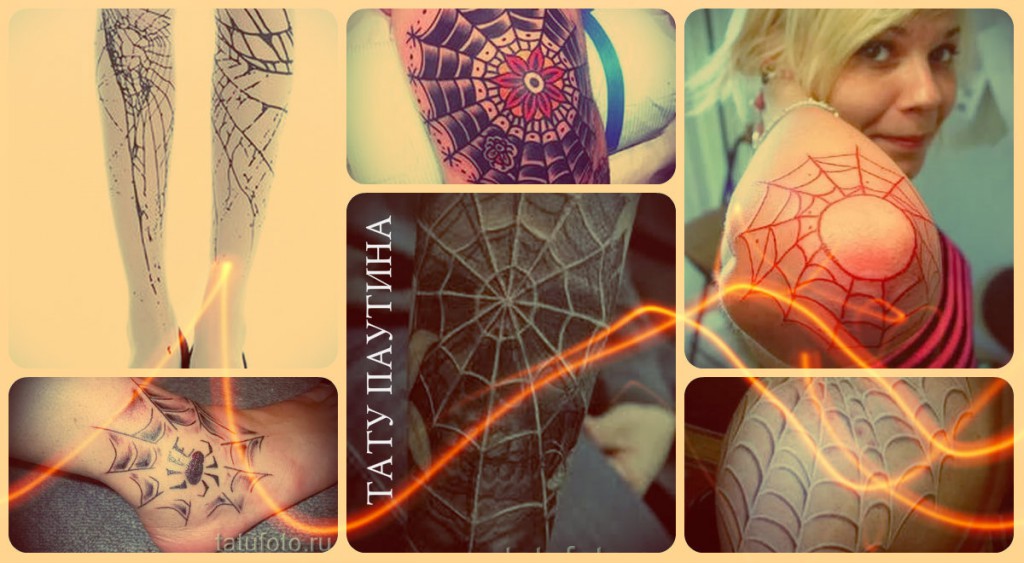 Pókháló tetoválások - példák a legjobb tetoválásokra a világ minden tájáról