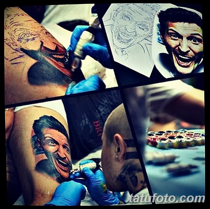 снимка на татуировката на Павел Воля от 27.08.2017 г. No 003 -