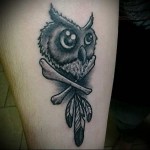 toll és bagoly tetoválás