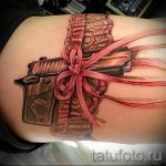 tetováló harisnyakötő pisztollyal - fotó a kész tetoválásról 01092016 6206 tatufoto.ru