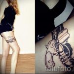 tetováló pisztoly lányoknak - fotó a kész tetoválásról 01092016 4156 tatufoto.ru