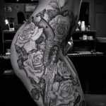 tetováló pisztoly lányoknak - fotó a kész tetoválásról 01092016 13165 tatufoto.ru