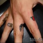 kis tetoválópisztoly - fotó a kész tetoválásról 01092016 2033 tatufoto.ru