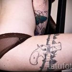tetoválópisztoly a lyashkán - fotó a kész tetoválásról 01092016 2104 tatufoto.ru