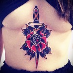 Mellkas tetoválás fotó - példák a tetoválásokra az 16012016 fotókon 16