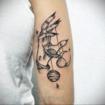 Astronomia tatuażu i kosmos 11.01.2021 №0238 -tatuaż astronomiczny i kosmiczny-