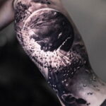 Astronomia tatuażu i kosmos 11.01.2021 №0225 -tatuaż astronomiczny i kosmiczny-