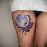 Astronomia tatuażu i kosmos 11.01.2021 №0218 -tatuaż astronomiczny i kosmiczny-