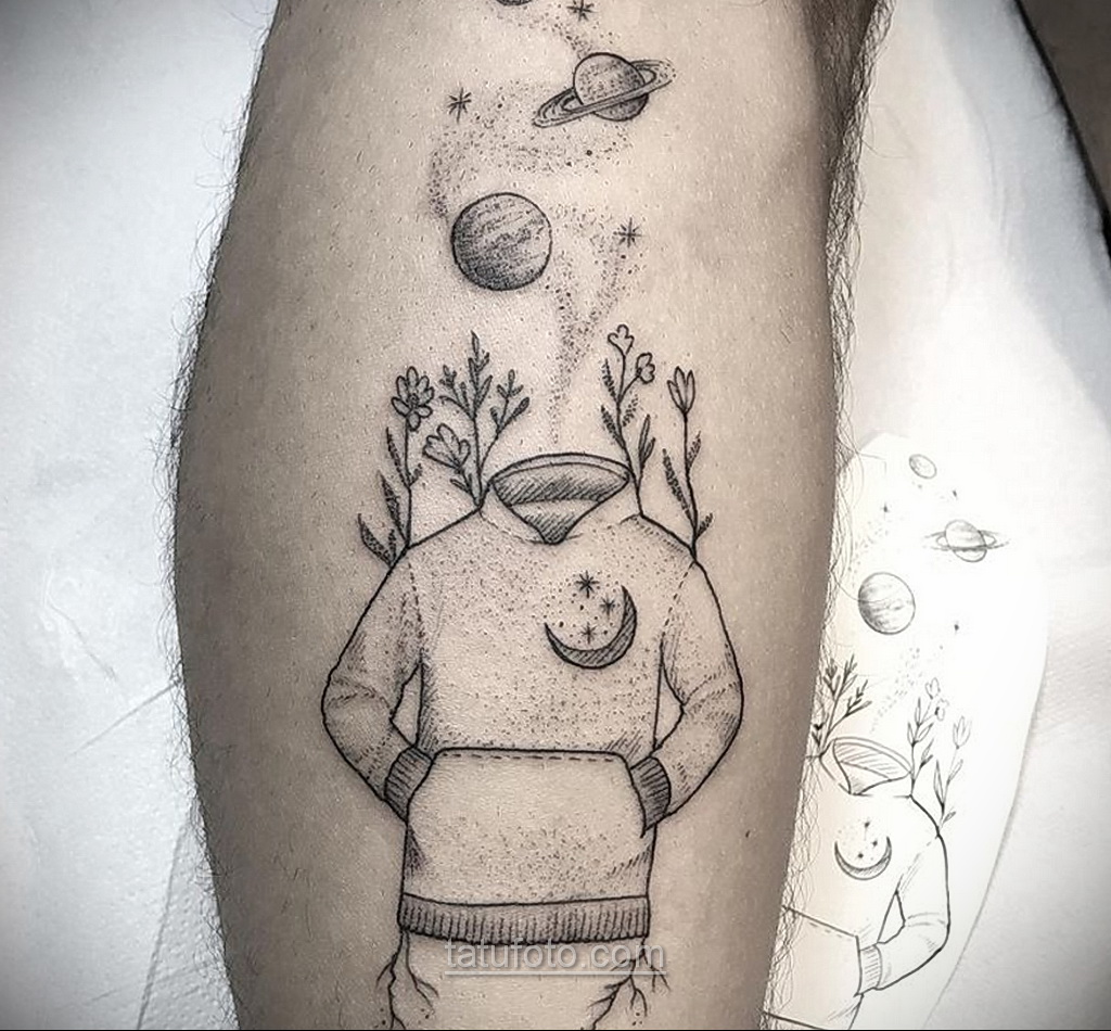 Astronomia tatuażu i kosmos 11.01.2021 №0208 -tatuaż astronomiczny i kosmiczny-
