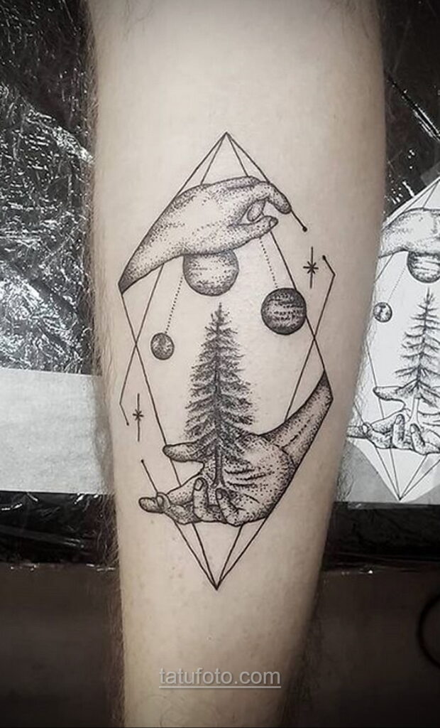 Astronomia tatuażu i kosmos 11.01.2021 №0203 -tatuaż astronomiczny i kosmiczny-