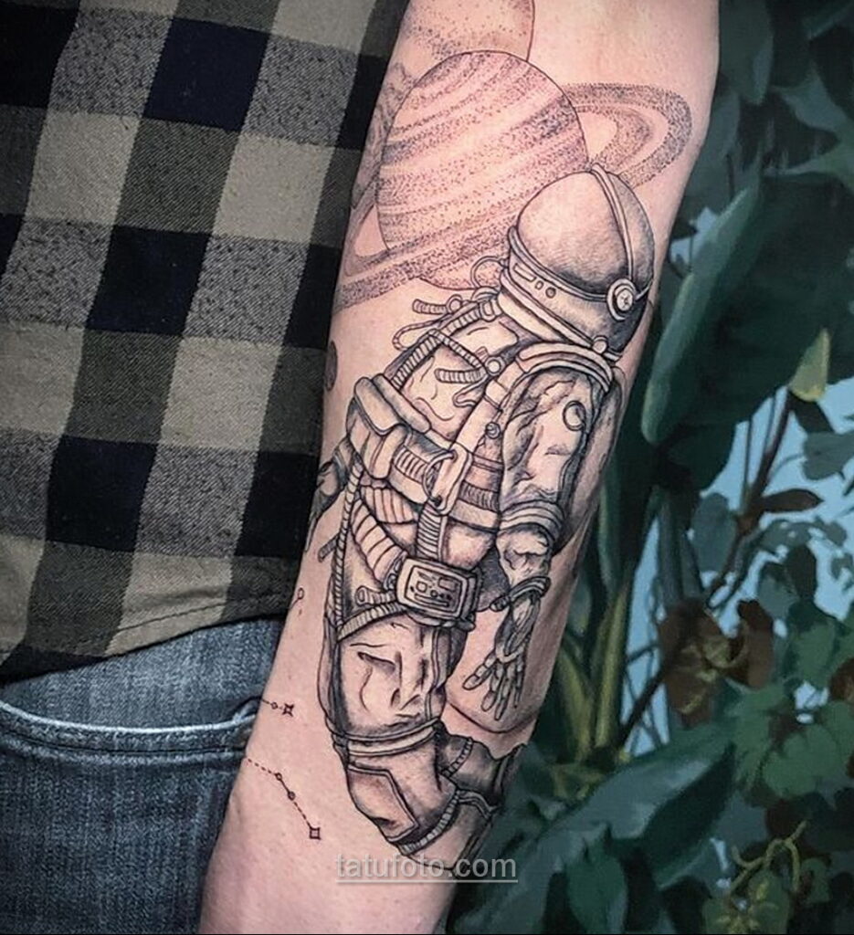 Astronomia tatuażu i kosmos 11.01.2021 №0194 -tatuaż astronomiczny i kosmiczny-