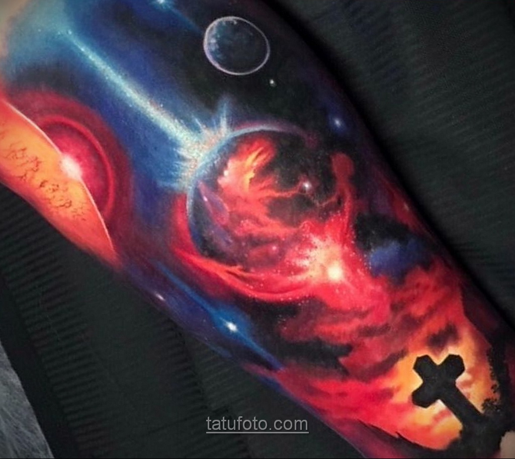 Astronomia tatuażu i kosmos 11.01.2021 №0189 -tatuaż astronomiczny i kosmiczny-