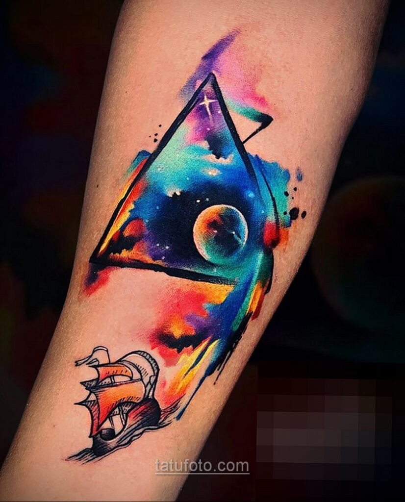 Astronomia tatuażu i kosmos 11.01.2021 №0181 -tatuaż astronomiczny i kosmiczny-