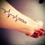 legyen pulzus a kézfotón - példa egy kész tetoválásra 1