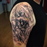 Fotó Nyilas váll tetoválásról 020.02.02 №0015 - Nyilas váll tetoválás -