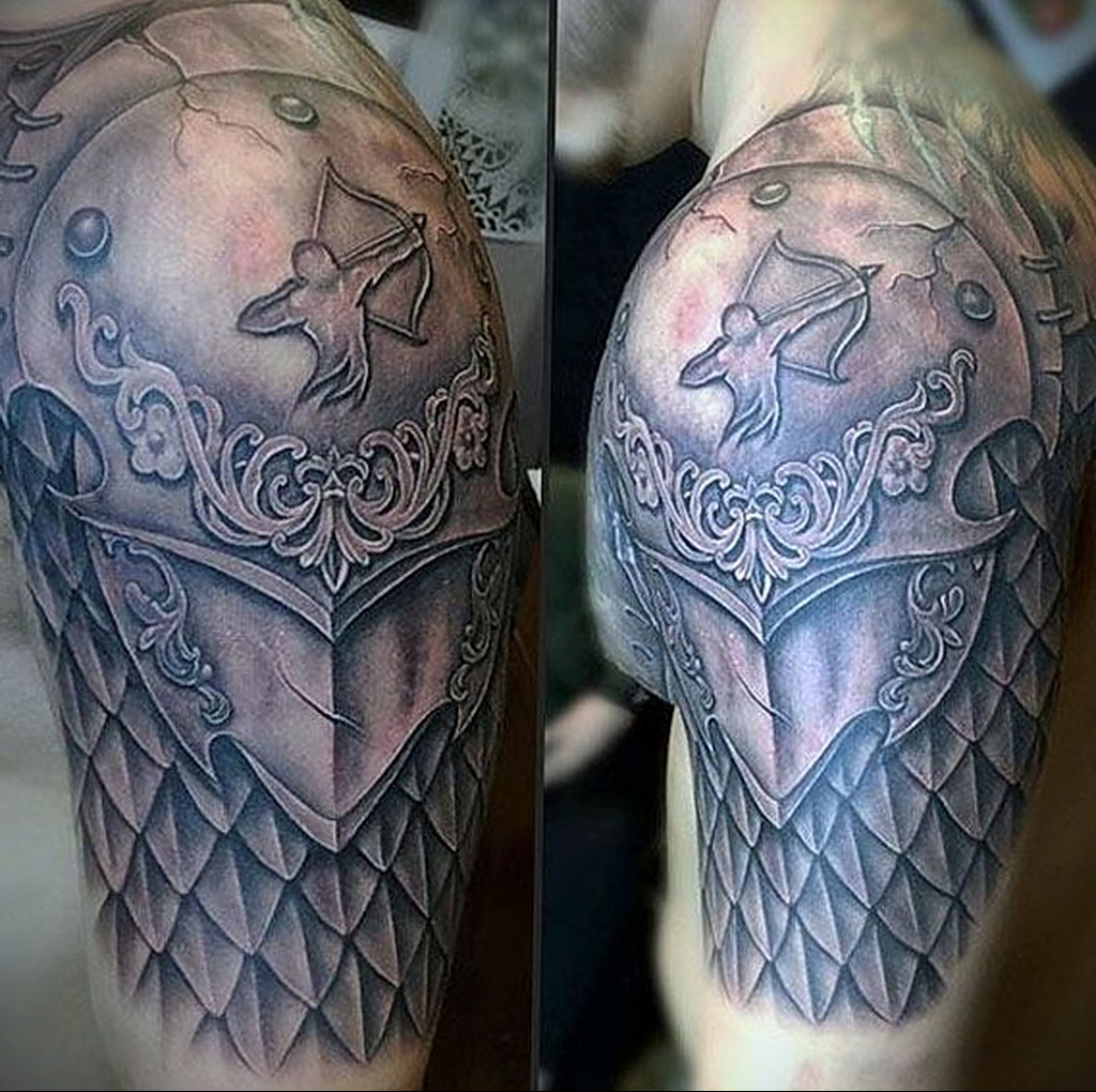 Fotó a Nyilas jel tetoválásról 020.02.02 №0006 - Nyilas jel tetoválás -