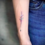 Fotó nyíl íjász tetoválásról 02/01/2021 №0056 - nyíl íjász tetoválás -