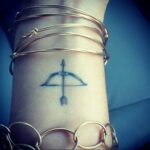 Fotó nyíl íjász tetoválásról 02/01/2021 №0028 - nyíl íjász tetoválás -