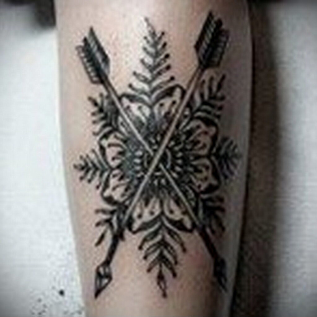 Fotó nyíl íjász tetoválásról 02/01/2021 №0022 - nyíl íjász tetoválás -