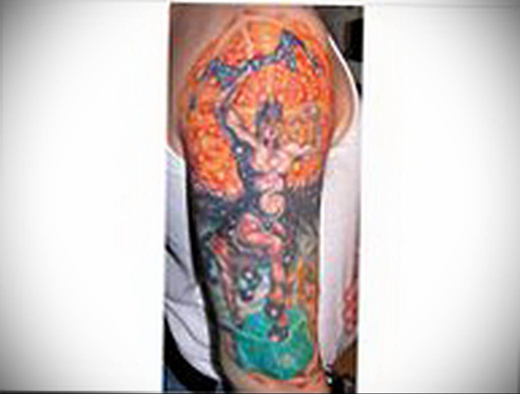 Fotó a Starets tetoválás példájáról 02.02.2021 №0183 - Nyilas tetoválás -