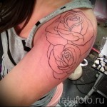 tetoválás kontúr rózsák - fotó opció 15122015 -ből 4. sz
