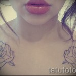 rózsás tetoválás a mellkason - fotó opció 15122015 -ből 21
