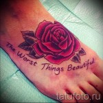 rózsás tetoválás a lábán - fotó opció 15122015 -ből 8. sz