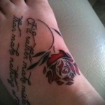 rózsatetoválás a lábán - fotóopció 15122015 -ből, 16. sz