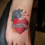 rózsás tetoválás a lábán - fotó opció 15122015 -ből 29