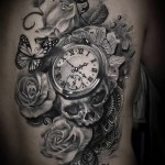 rózsa és óra tetoválás - fotó opció 15122015 -ből, 2. sz