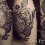 rózsa és óra tetoválás - fotó opció 15122015 -ből, 13. sz