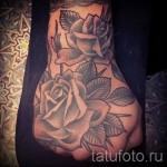 rózsa tetoválás a csuklón - fotó opció 15122015 № 1
