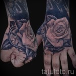 rózsás tetoválás a csuklón - fotóopció 15122015 № 8