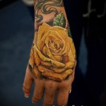 rózsás tetoválás a csuklón - fotóopció 15122015 № 19