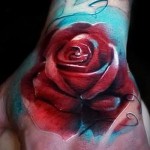 rózsás tetoválás a csuklón - fotóopció 15122015 № 23