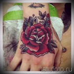 rózsás tetoválás a csuklón - fotóopció 15122015 № 29