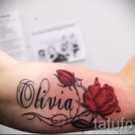 rózsatetoválás a férfiak karján - fotóopció 15122015 -ből, 4. sz